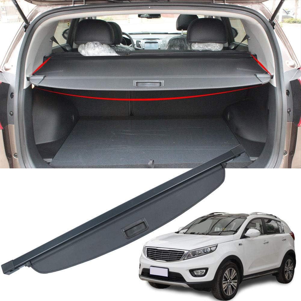 Black SUV Retractable Trunk Cover C400