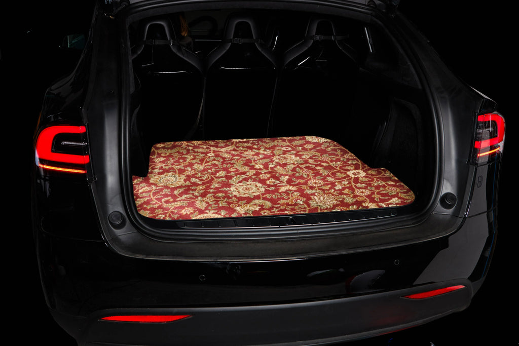 Red Oriental Car Mats T54165