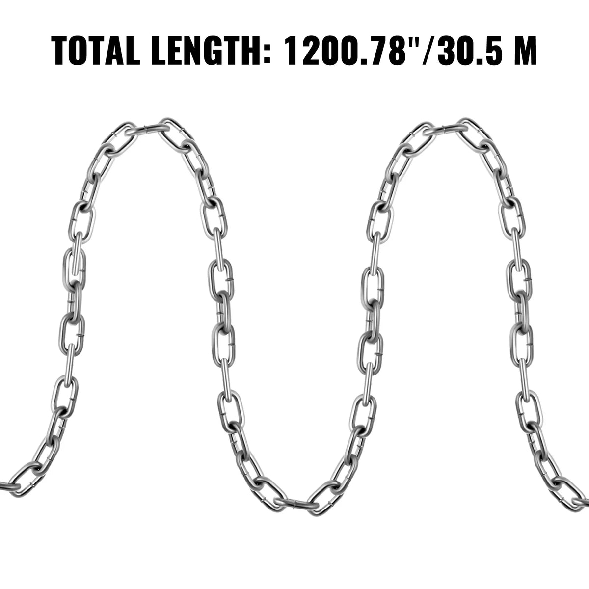 3/16 Inch by 100Ft Zinc Plated Proof Coil Chain P449959