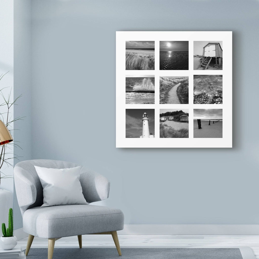 Beach Canvas Art Set of 9 M400736