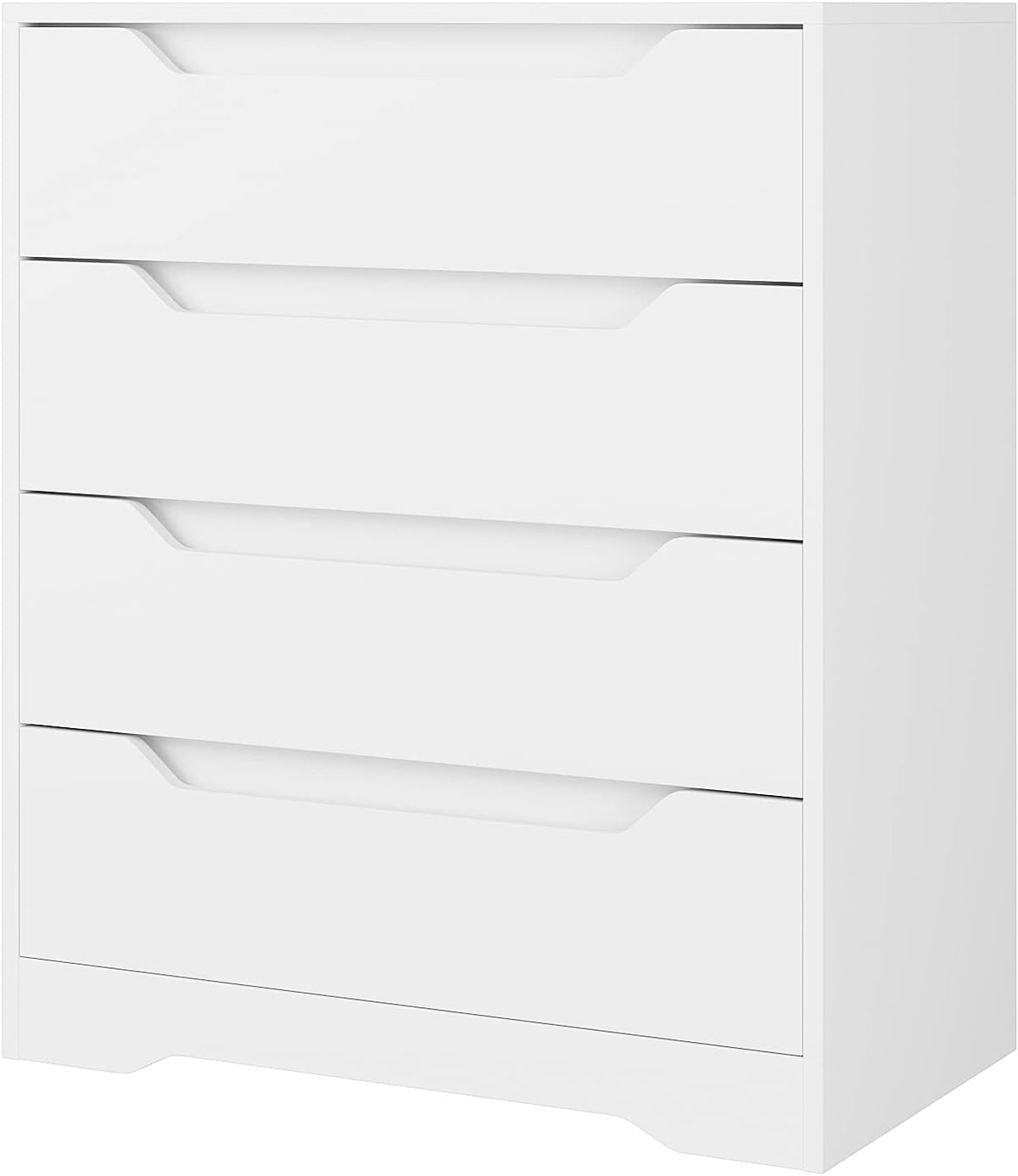 4 Drawer Wood Dresser with Storage O777