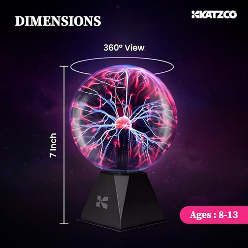 7 Inch Plasma Ball Lamp W5086