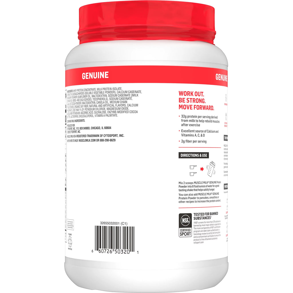 Chocolate Protein Powder, 2.47 Pound, 16 Servings G819030