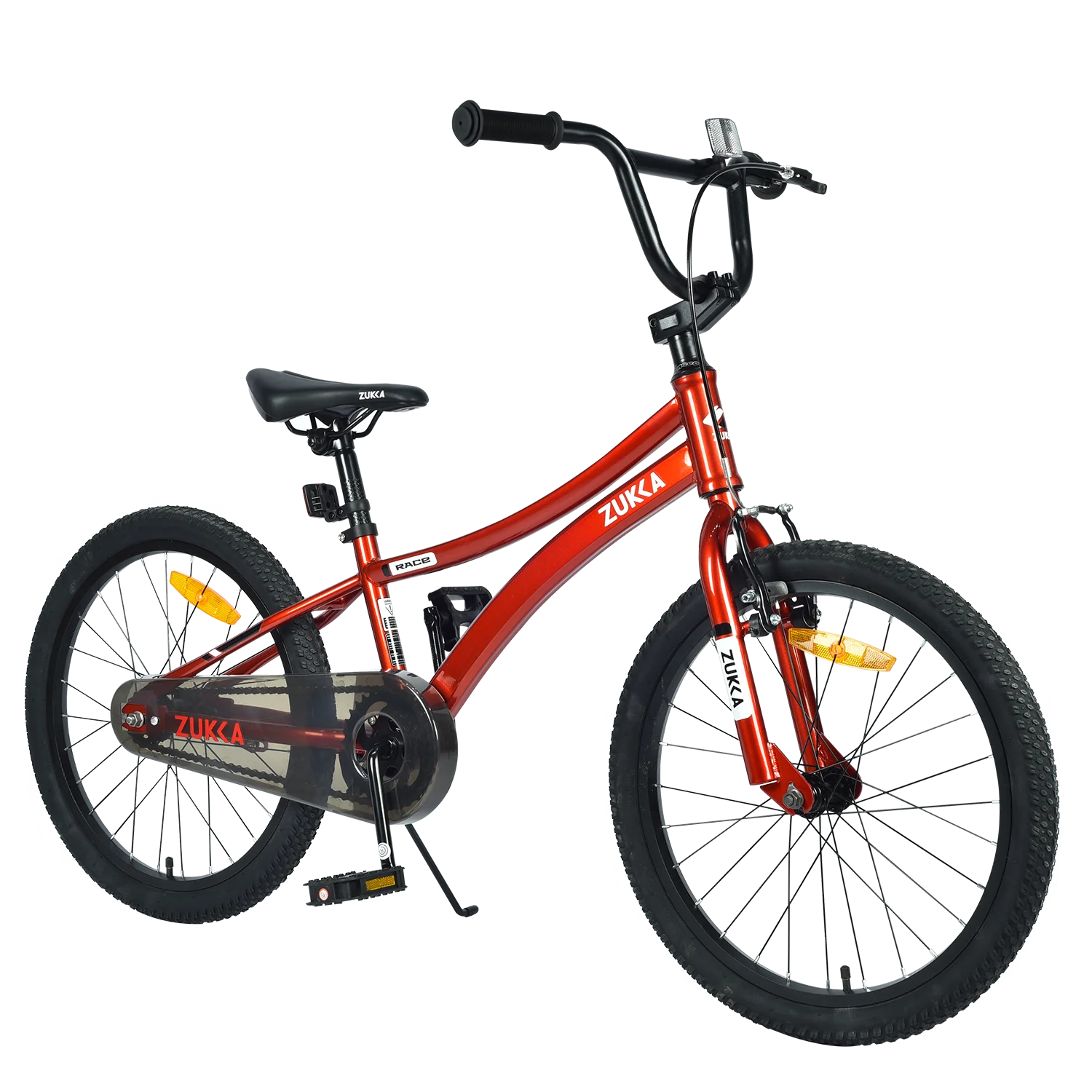 20 Inch Single Speed Boys Bike with Steel Frame Red I46640