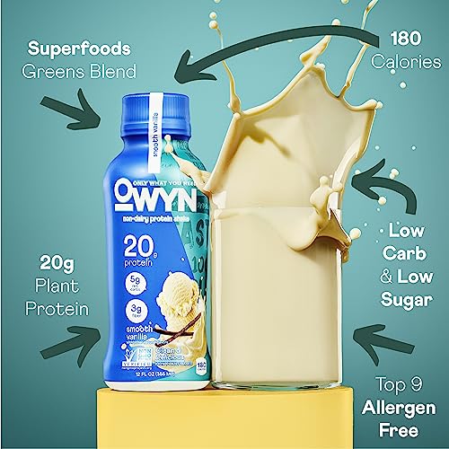 Dark Chocolate Plant Based Protein Shake, 12 Pack K283159