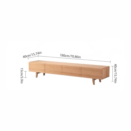 White Oak Cherry Wood Solid Wood TV Cabinet Z31769