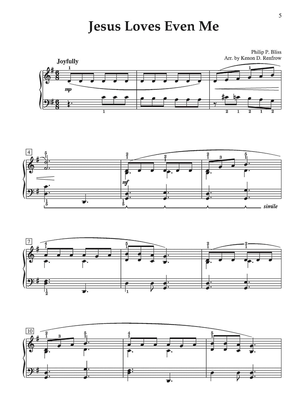 8 Intermediate Arrangements of Favorite Hymns for Solo Piano U451523
