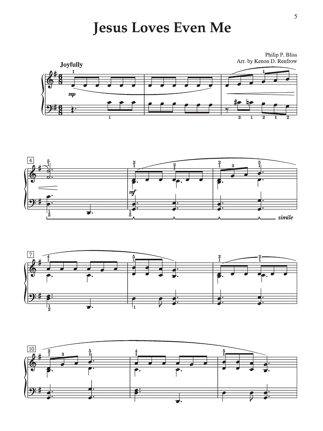 8 Intermediate Arrangements of Favorite Hymns for Solo Piano U451523