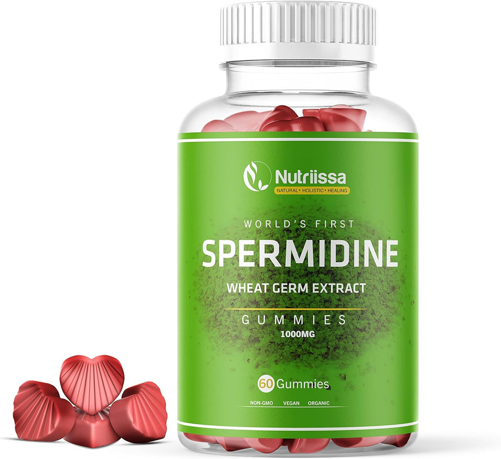 Organic Wheat Germ Extract Gummies with Thiamine and Zinc - 1000mg (60ct) S433361