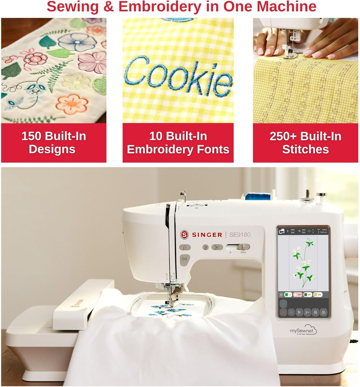 Sewing and Embroidery Machine E7660