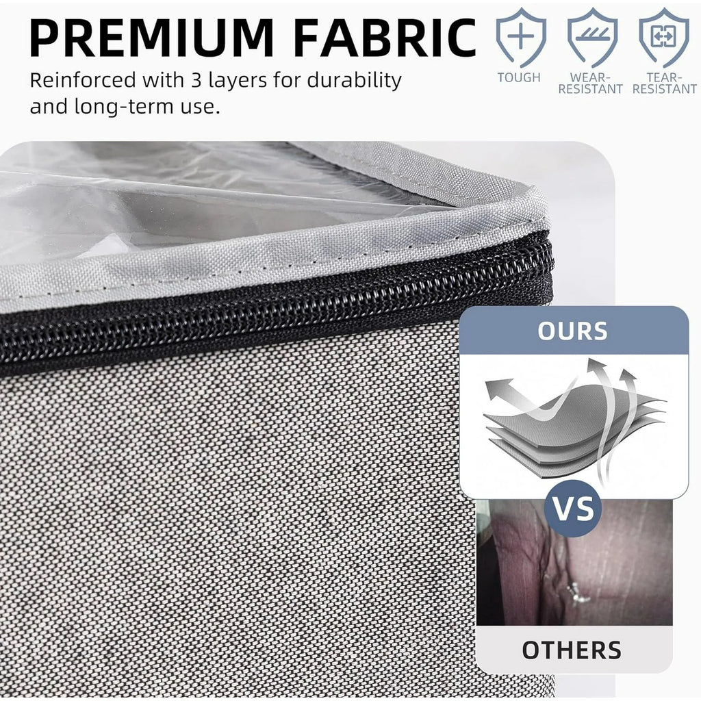 Under Bed Storage Box for Quilts Pillow Blankets Linen 41" x 17.7" x 6" S4320