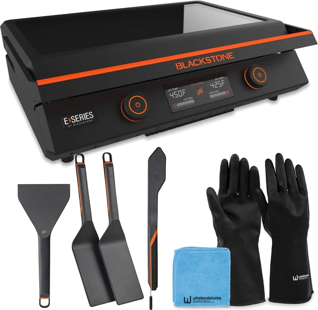 22 Inch Nonstick Electric Griddle with Lid Y8090