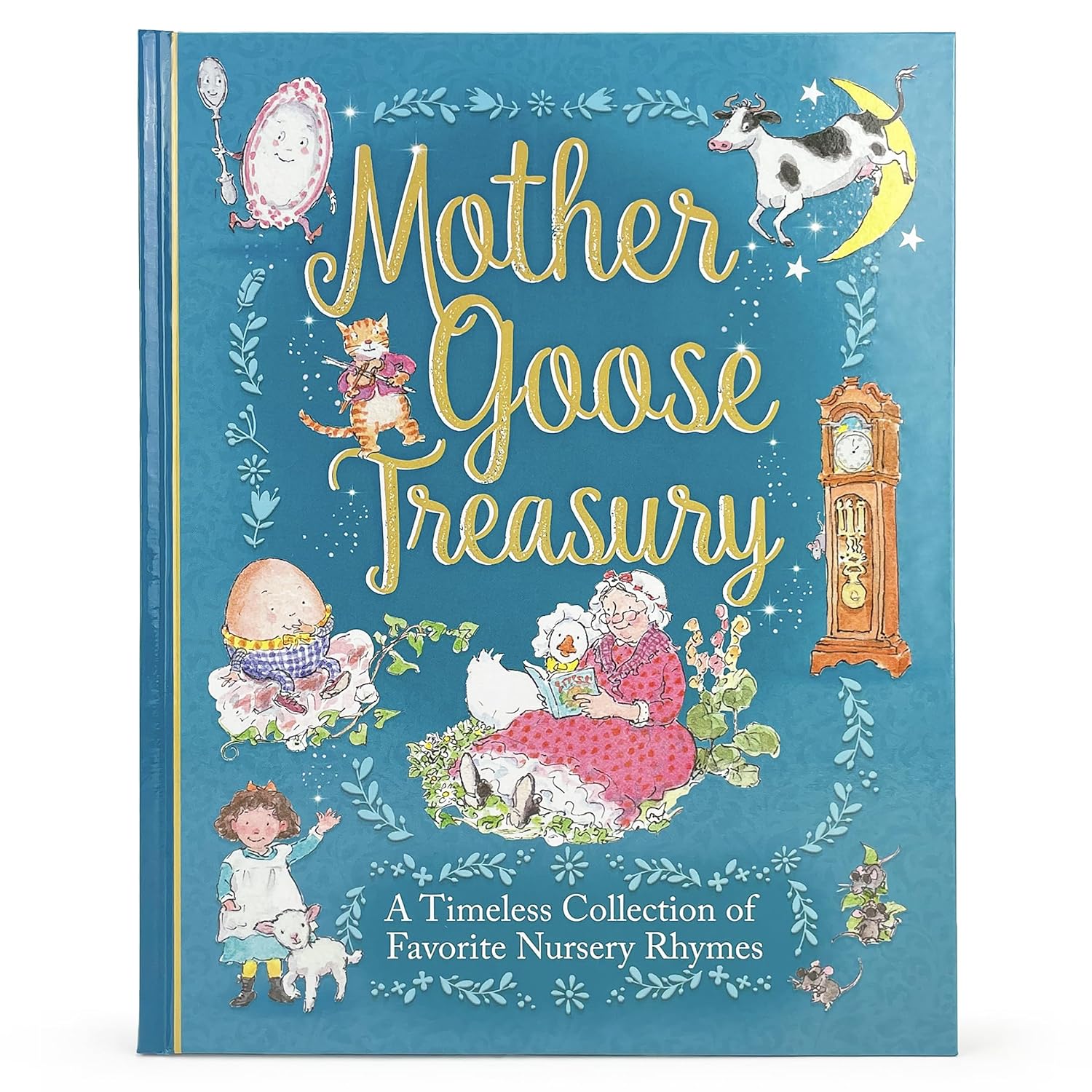 Hardcover Storybook Treasury of Nursery Rhymes X155303