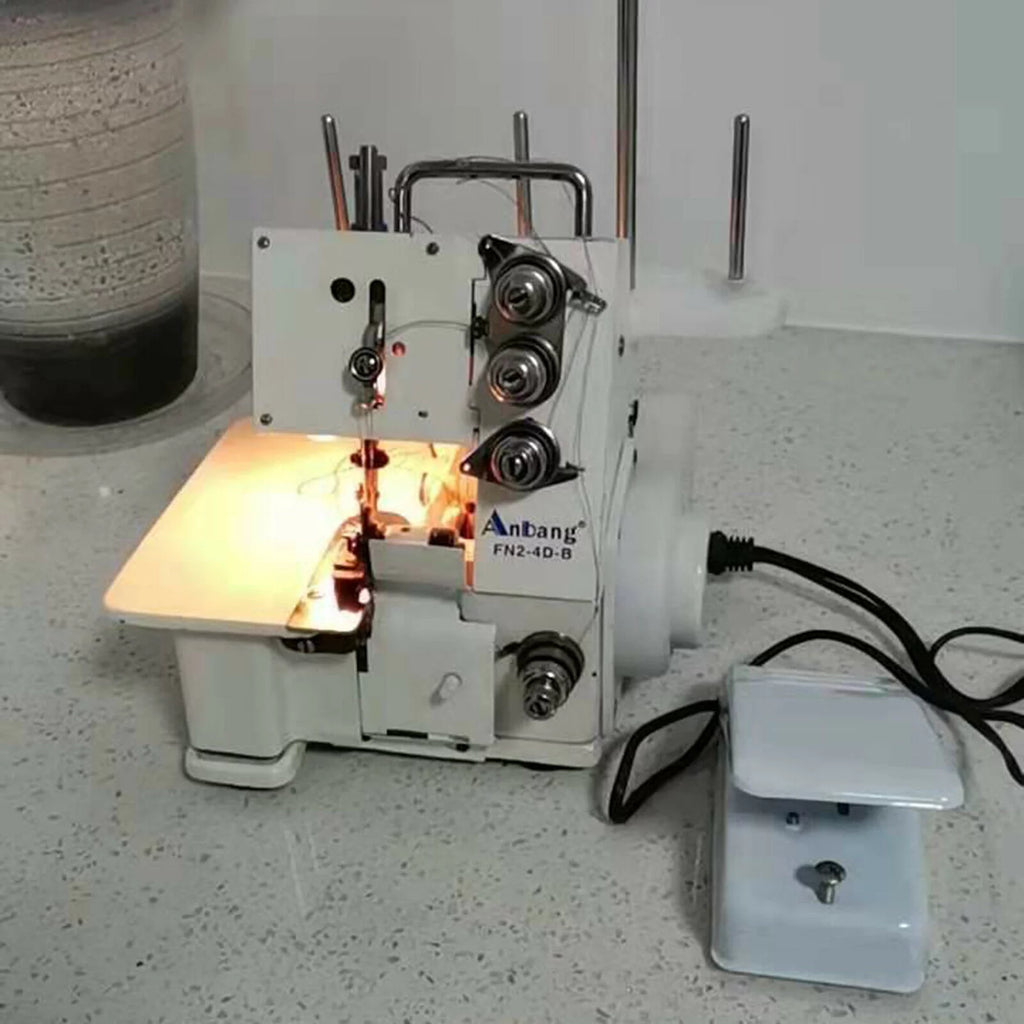 Serger Overlock Sewing Machine with Foot Controller Four Lines R508