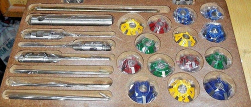 15 pcs Carbide Tipped Valve Seat Cutter Set C691