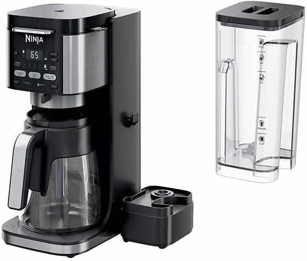 Black DualBrew Hot & Iced Coffee Maker Bundle with 2 YR CPS Enhanced Protection Pack A911016