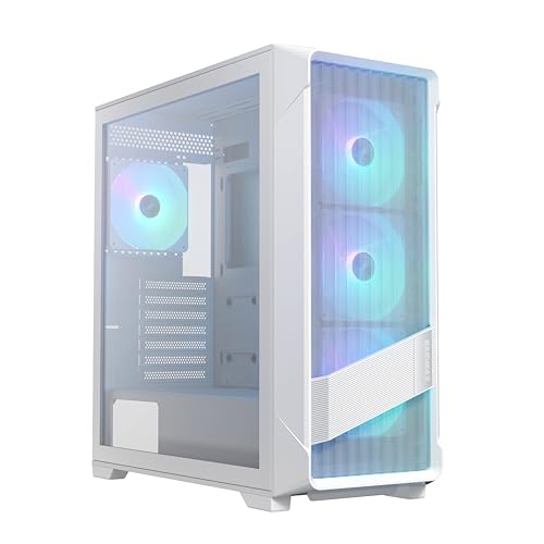 Black ATX Mid Tower PC Case with Tempered Glass R41487