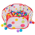 Six-sided Ball Pit Tent with 200 Plastic Balls G628