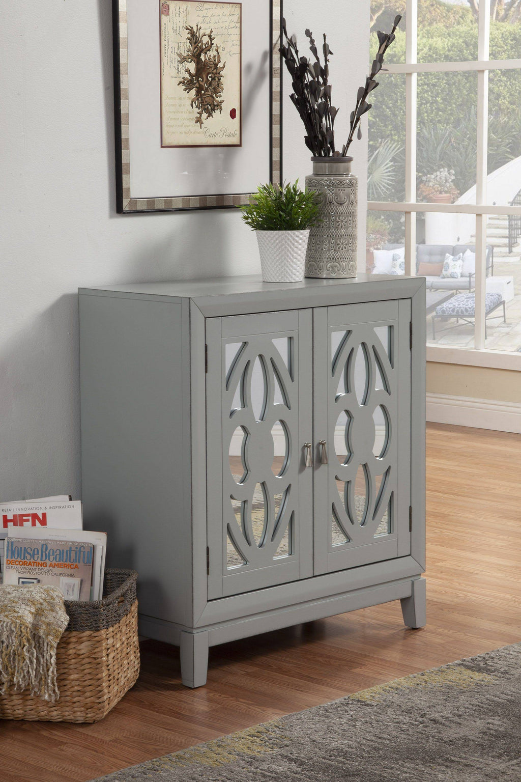 Sea Grey Accent Chest G8160