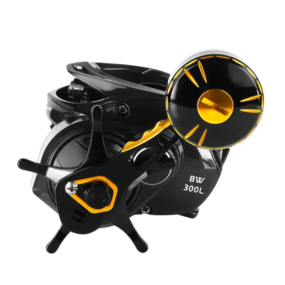 Baitcasting Reel 6+1BB with Carbon Fiber Construction and Magnetic Brake A189520