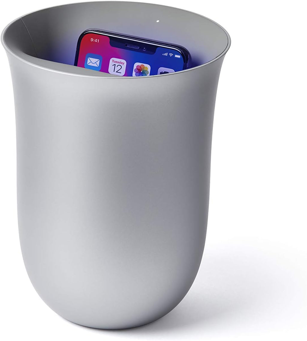 Black QI Wireless Charger Station with UV Sanitizer Pack of 2 E2110