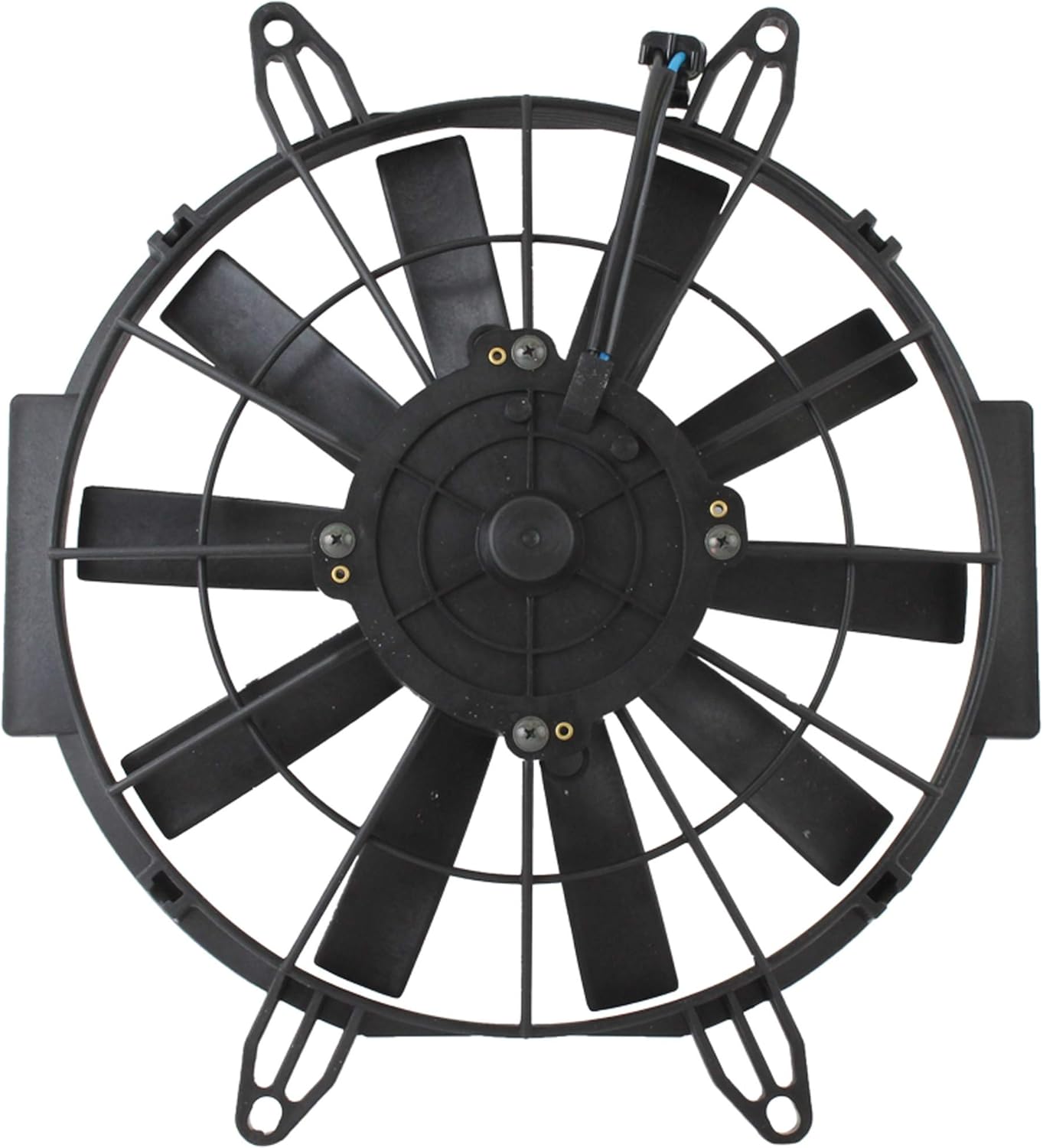 Radiator Cooling Fan Motor Assembly for Polaris ATV Sportsman 400 450 500 HO EFI 2004-2011 C282232