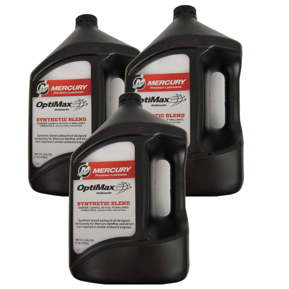 3 Gallons 2-Stroke Outboard Oil D87863