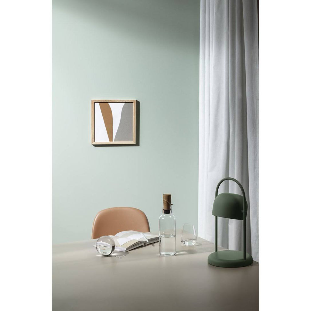 Glass Fridge Carafe with Wooden Stopper N50300
