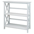 White 3-Shelf Bookcase E628350