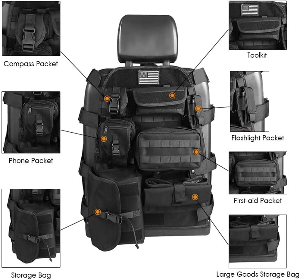 Universal Tactical Seat Cover Pack of 2 A580509