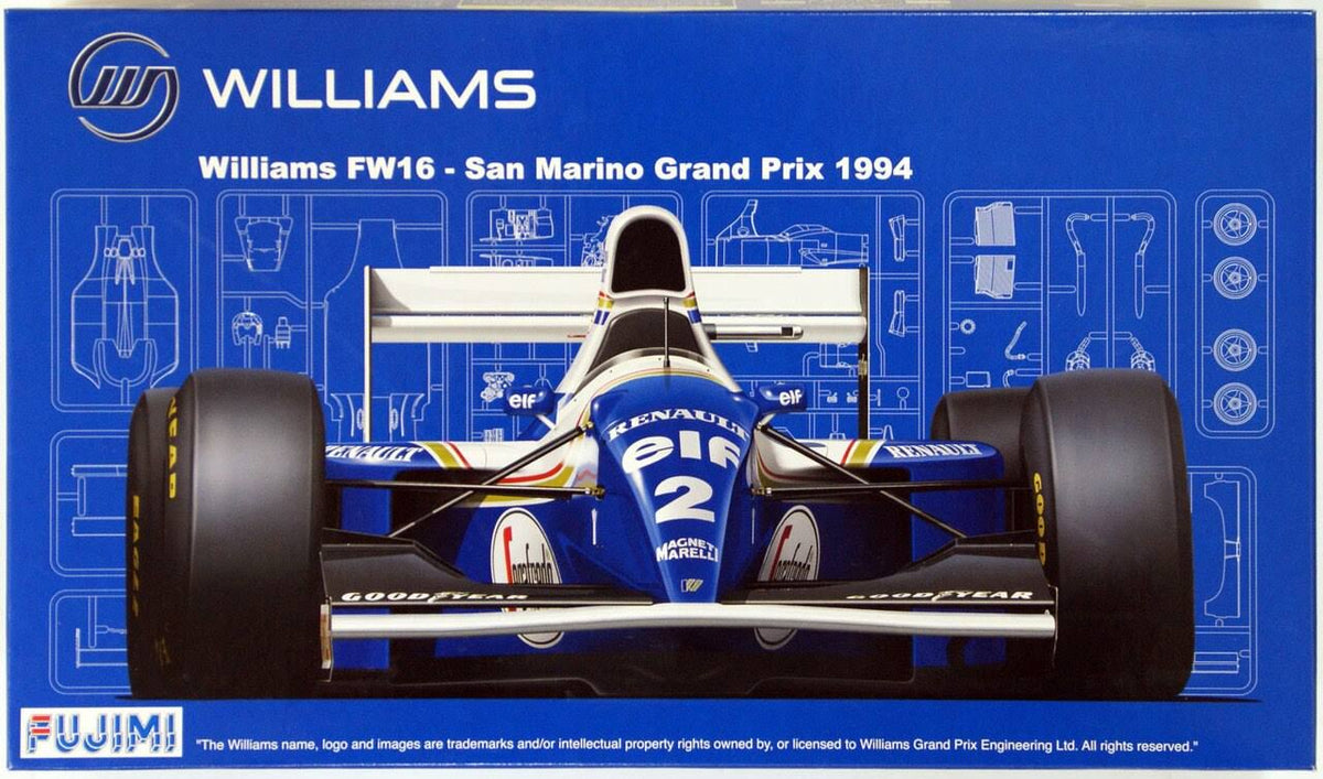 1/20 Scale F1 Williams FW16 Kit W923