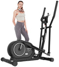 Magnetic Elliptical Exercise Machine with Pulse Rate Grips D675845