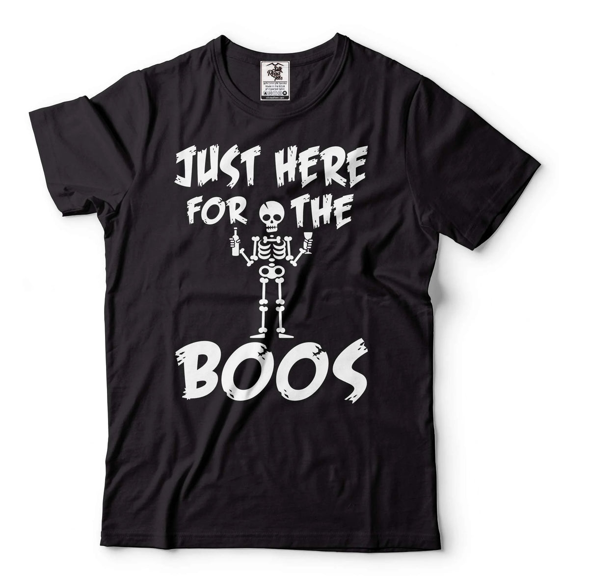 Grey Funny Halloween Skeleton Shirt G4482