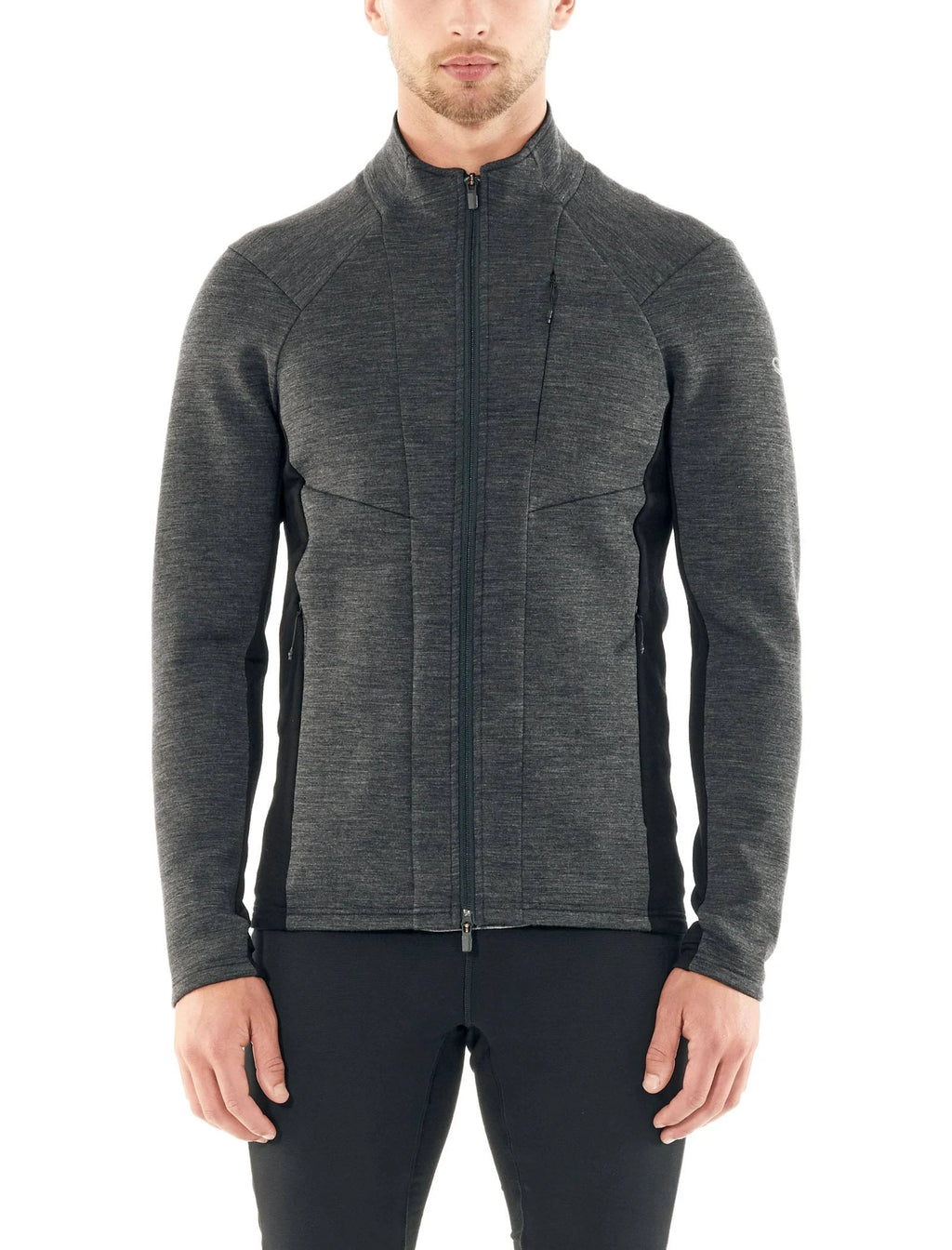 Small Jet Heather Zip Jacket Y9282