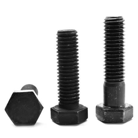 1/4 inch-28 x 4 inch Fine Thread Grade 5 Hex Cap Screw Black Oxide Pk 100 S625