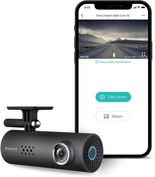 1296P QHD Built in WiFi Dash Camera with Night Vision, Pack of 2 P40791