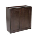 White Shaker Style Kitchen Wall Cabinet 2-Door P4633