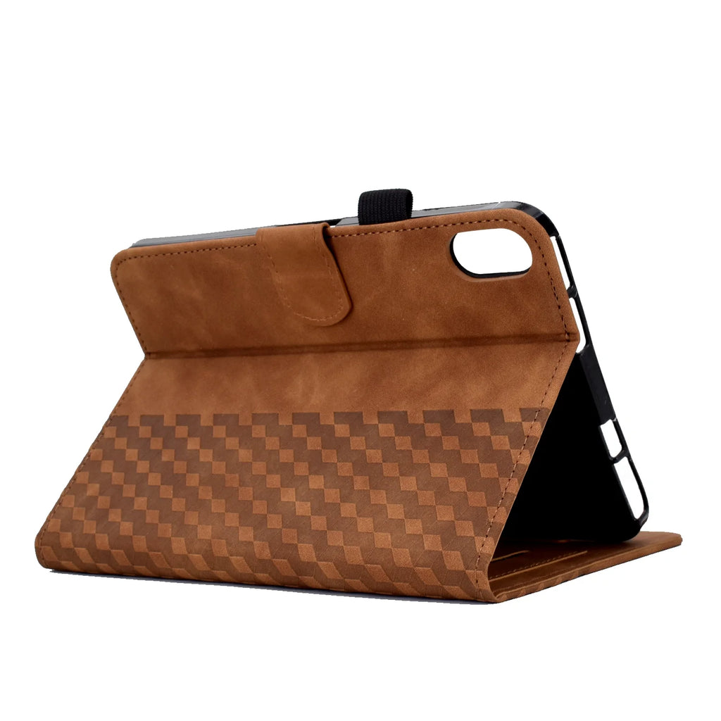 Brown PU Leather Folio Case for iPad 10th Gen 10.9" 2022 V19774