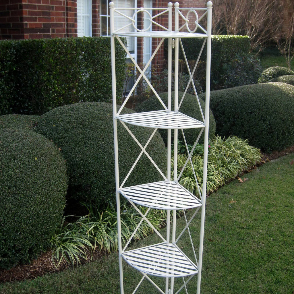 Iron 5-Tier Corner Shelf Z6501