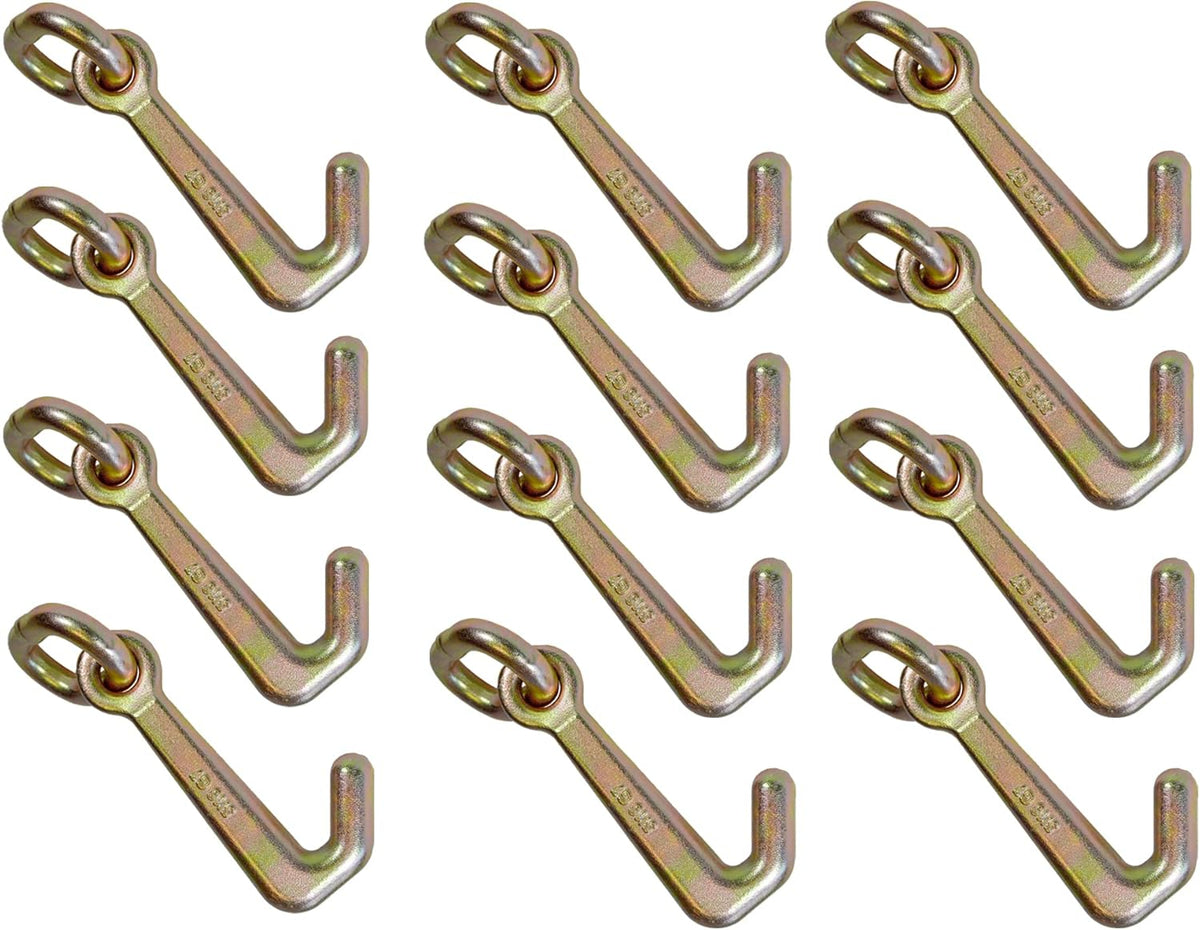 6 - Pack Heavy-Duty Forged Cluster Hook with Link Z61608