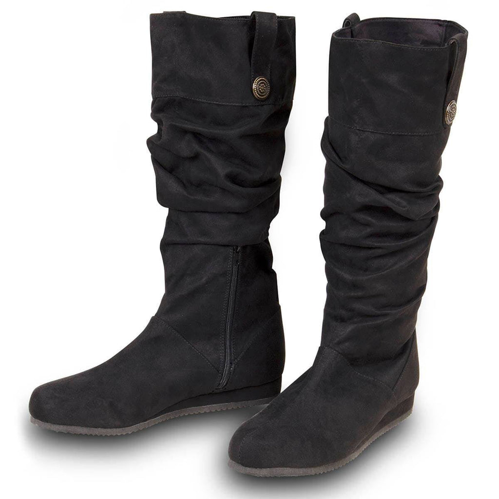 Brown Microfiber Renaissance Shoes Y3126