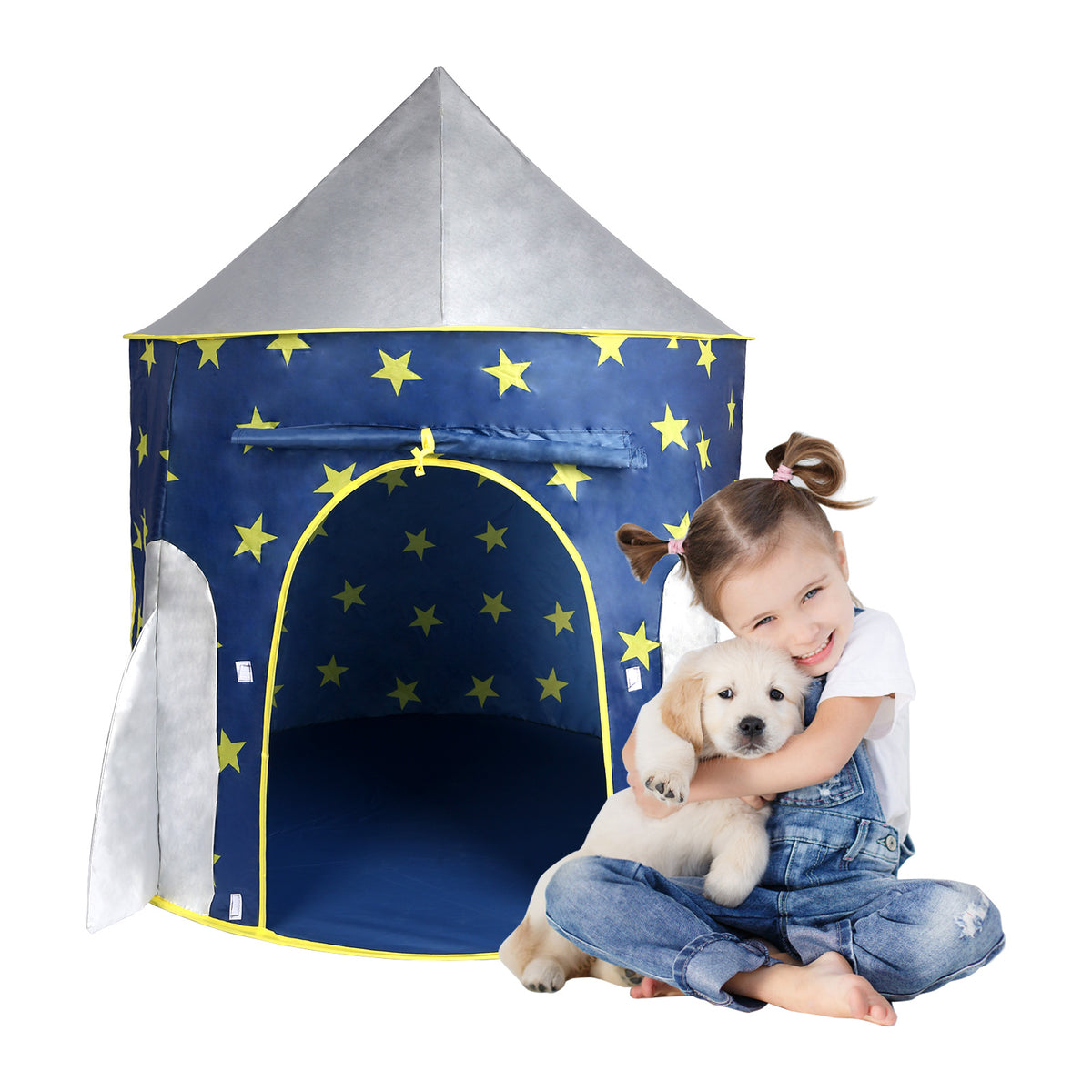 Rocket Spaceship Play Tent U60044