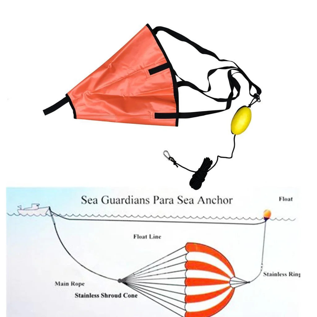Kayak Throw Line with Boat Fishing Drogue Brake G278046