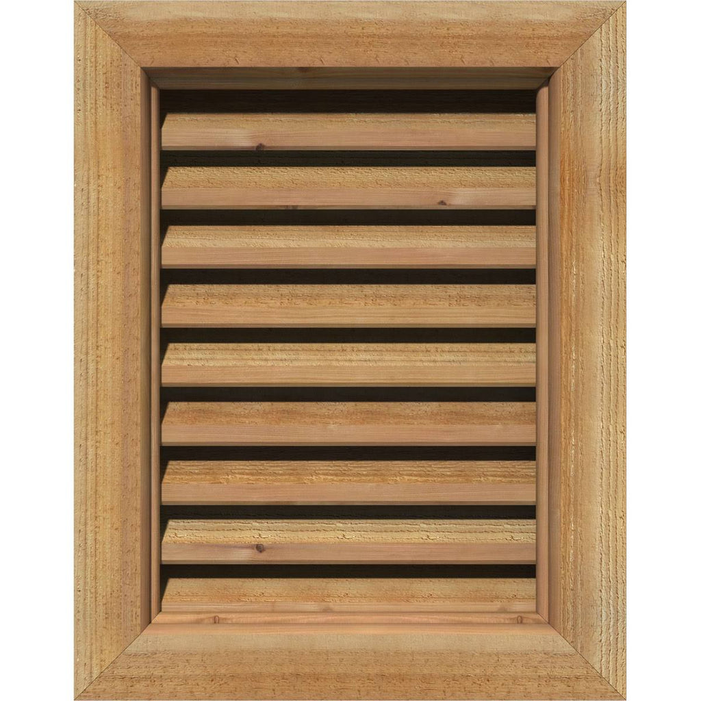 Unfinished Vertical Gable Vent A456