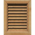 Unfinished Vertical Gable Vent A456