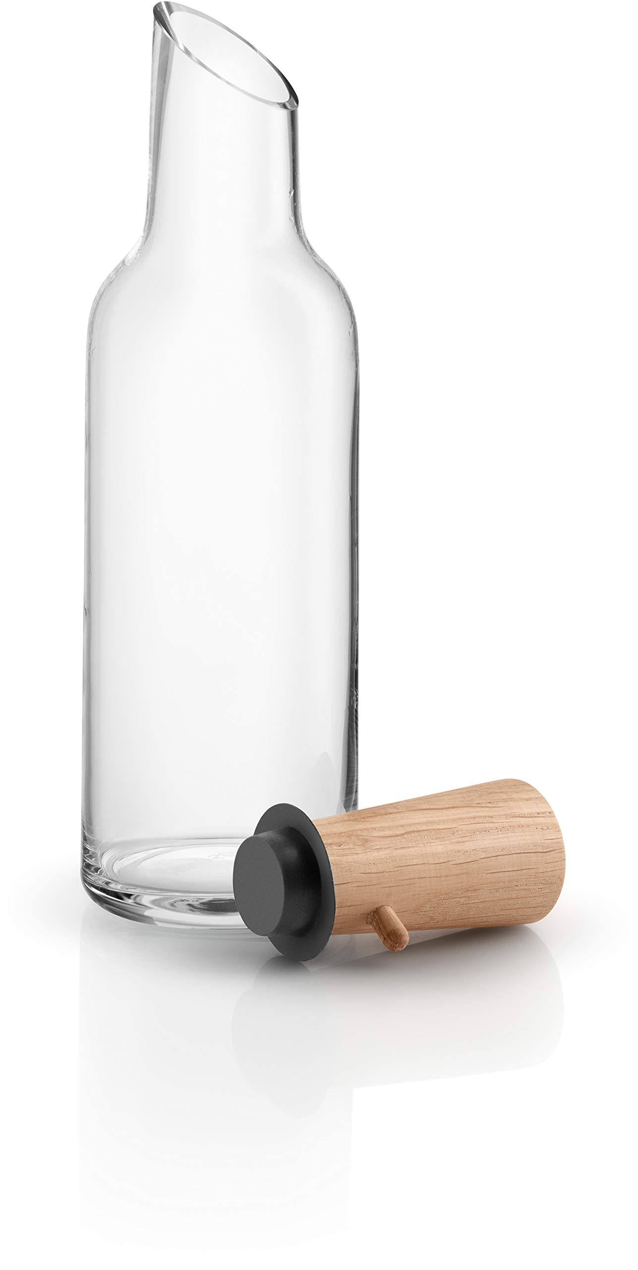 Glass Fridge Carafe with Wooden Stopper N50300