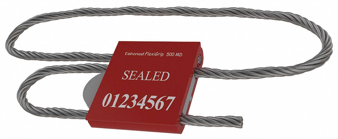 Red Aluminum Cable Seal PK20 S939