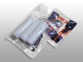 15x22 x 11x22 LDPE Lay Flat Poly Bag, 4 mil, Pk1000 C47927