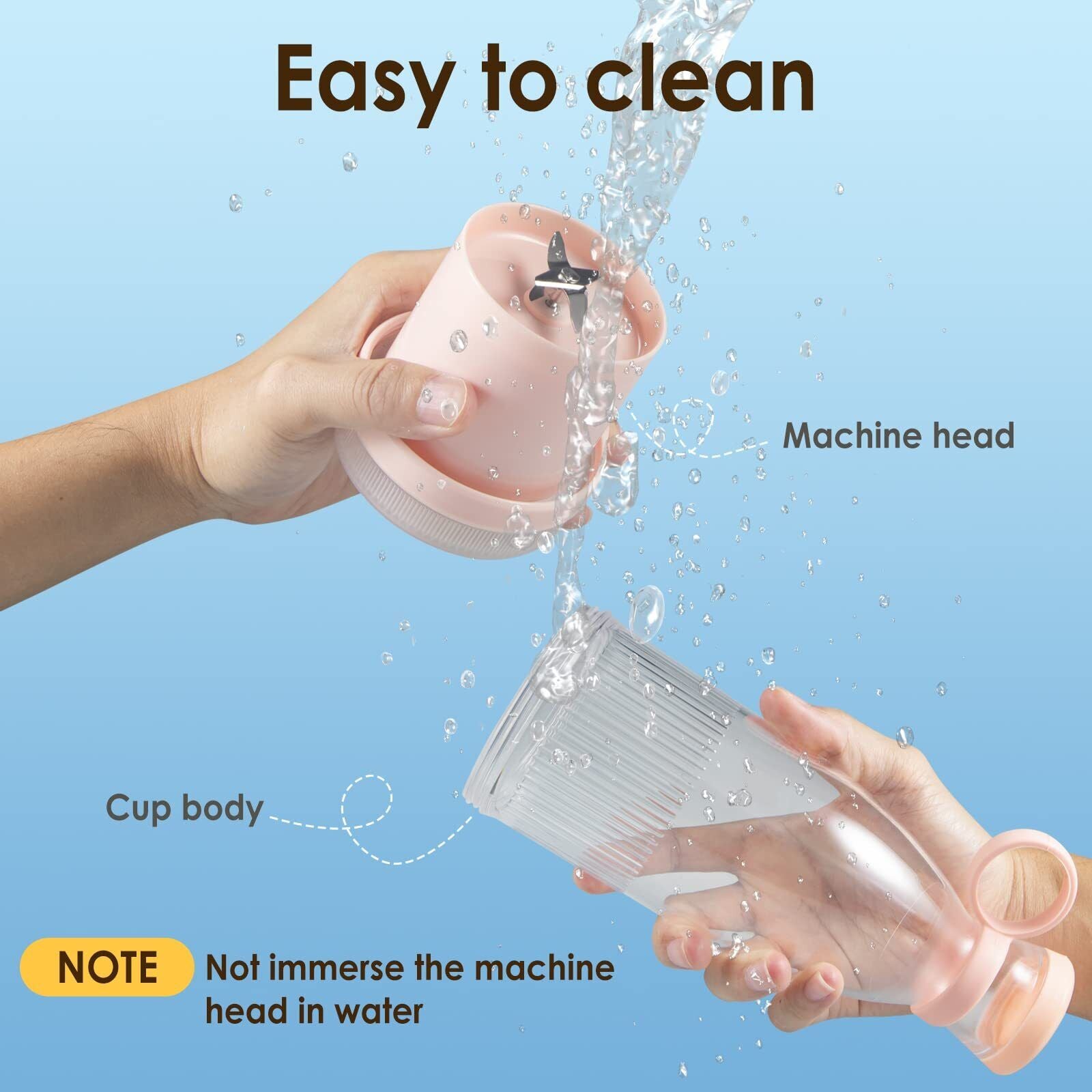 USB Rechargeable Portable Personal Mini Blender E70368