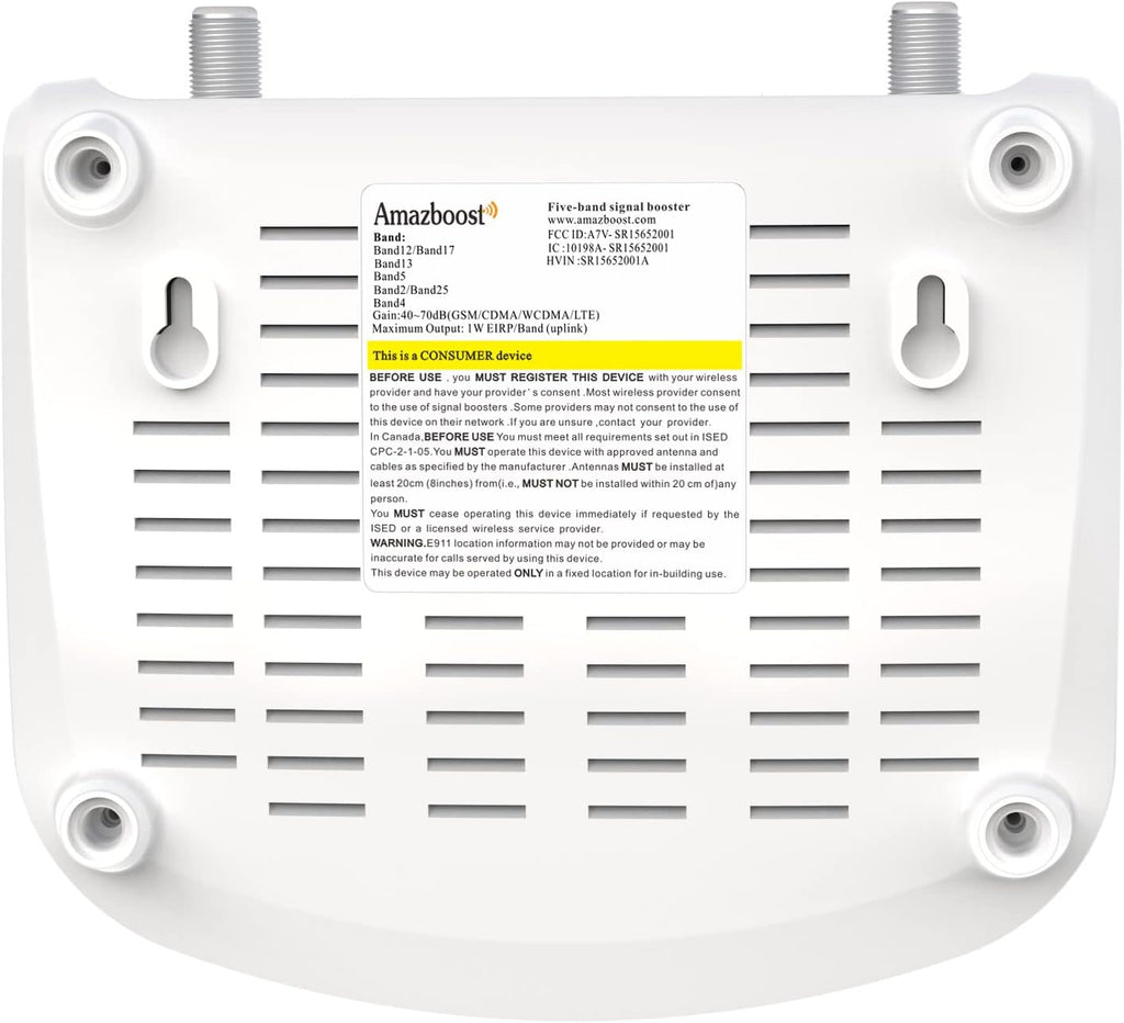 Cell Phone Signal Booster, 5 Band, 3G 4G LTE E861008